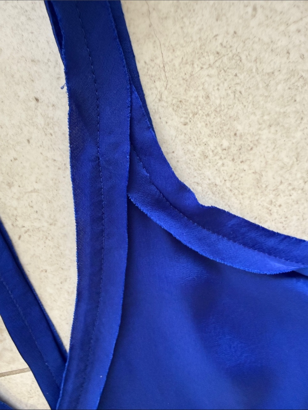 BCBGMaxAzria Royal Blue Racerback V-Neck Camisole NWT sz xs - Picture 7 of 10